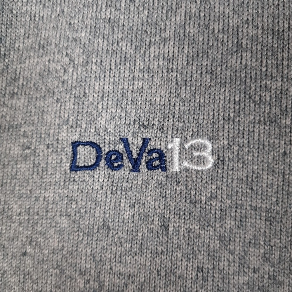 Patagonia Better Sweater Vest Mens XL Gray Heather Fleece Full Zip DeVa13 Logo - Picture 6 of 15